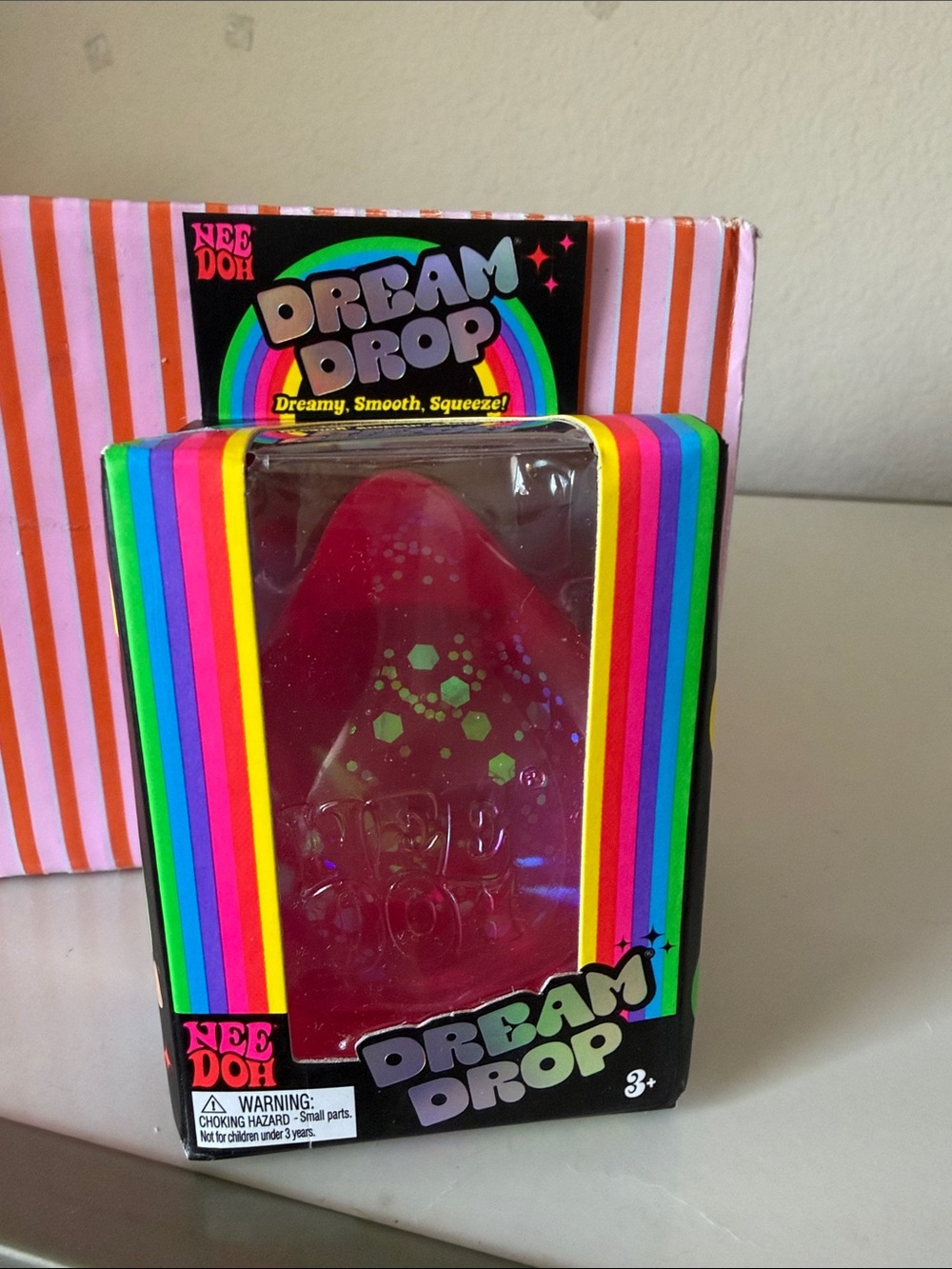 🩷🌟🩷”DREAM DROP”🩷🌟🩷NeeDoh Squeeze Toy - “A BEAUTIFUL PINK!!”🩷🌟🩷